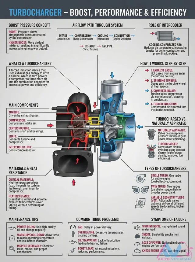 Turbocharger Boost Pressure and Performance Explained