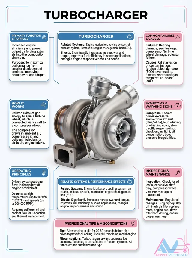 Turbocharger Common Failures and Symptoms