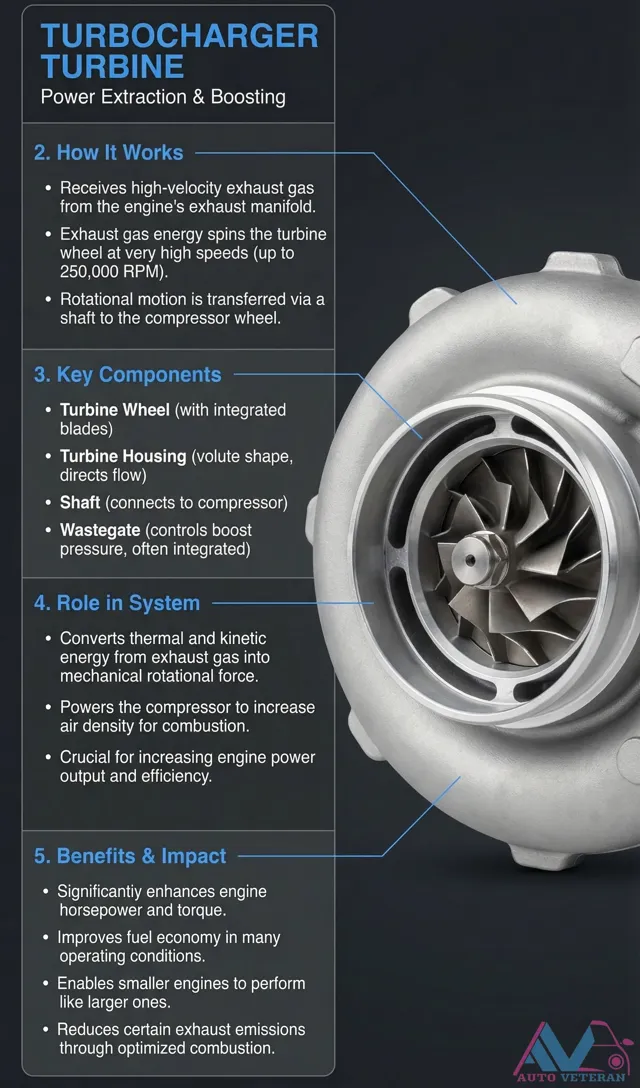 Turbocharger Turbine Power Extraction and Boosting
