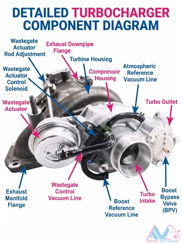 Turbocharger Wastegate Actuator Diagram