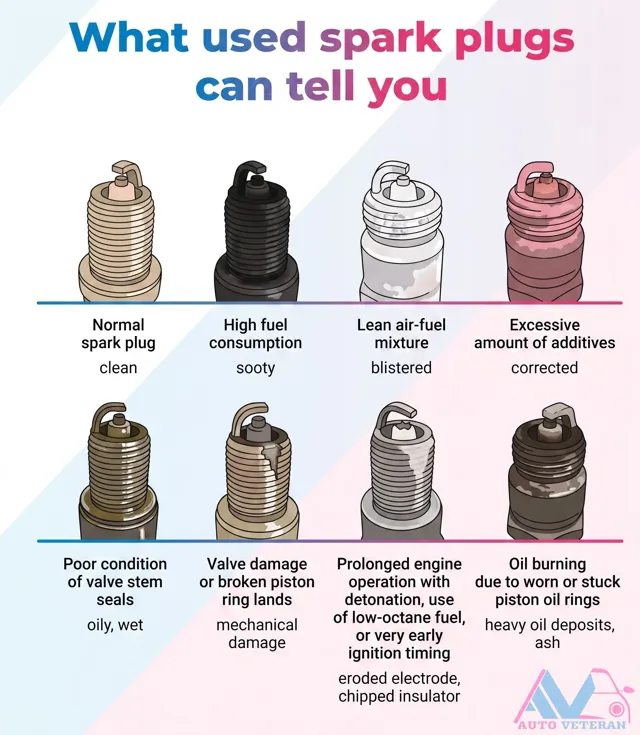 Used Spark Plug Reading Guide